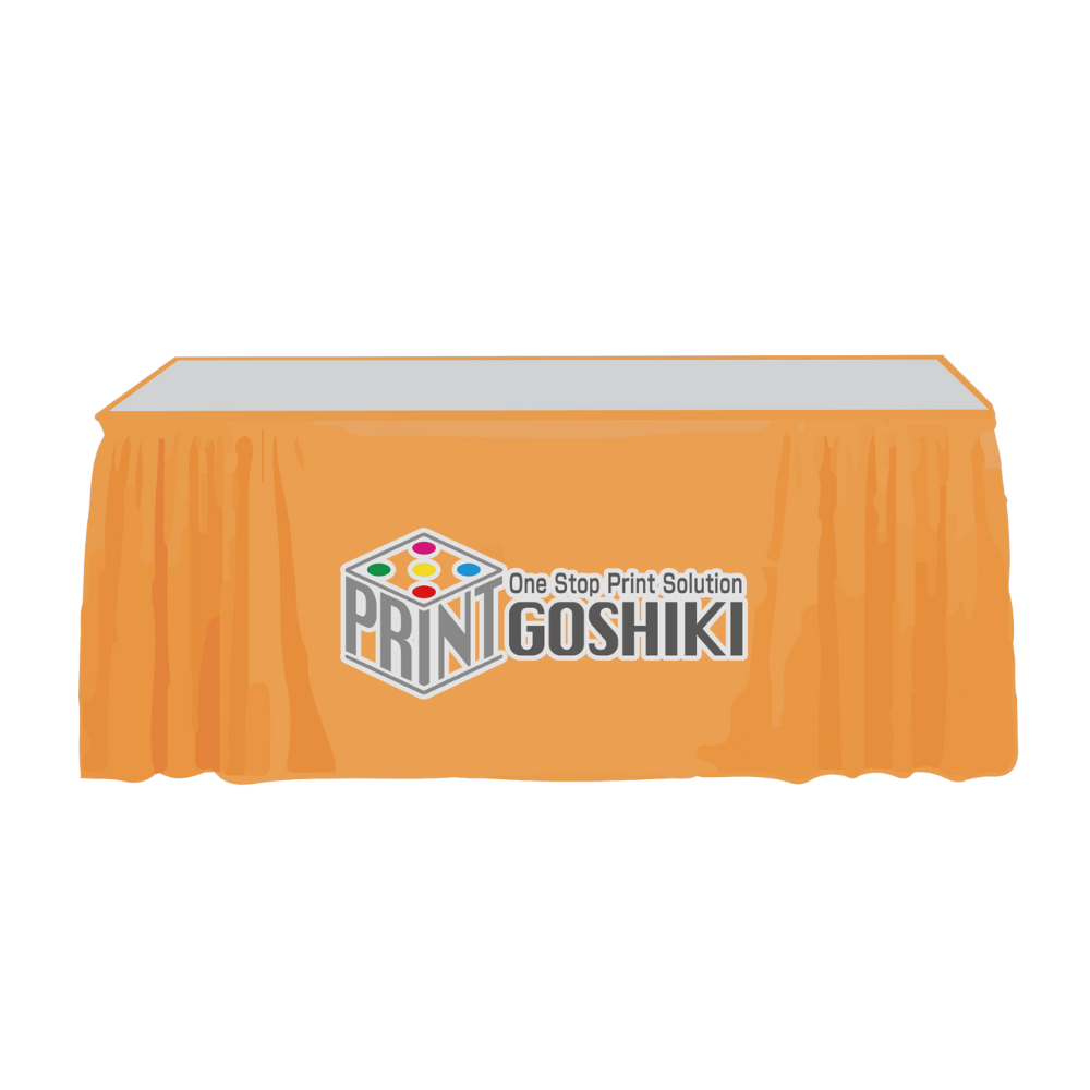 Rectangle Table Skirt | High Quality Low Price | Goshiki Printing