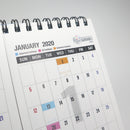 Custom 4 columns Desk Calendar | 4 months display | Goshiki Printing