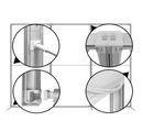 Rental Non-Lit 10ft SEG Fabric Display