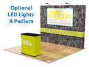 10ft Fabric Stand Banner | Tool Free Installation | Goshiki Printing