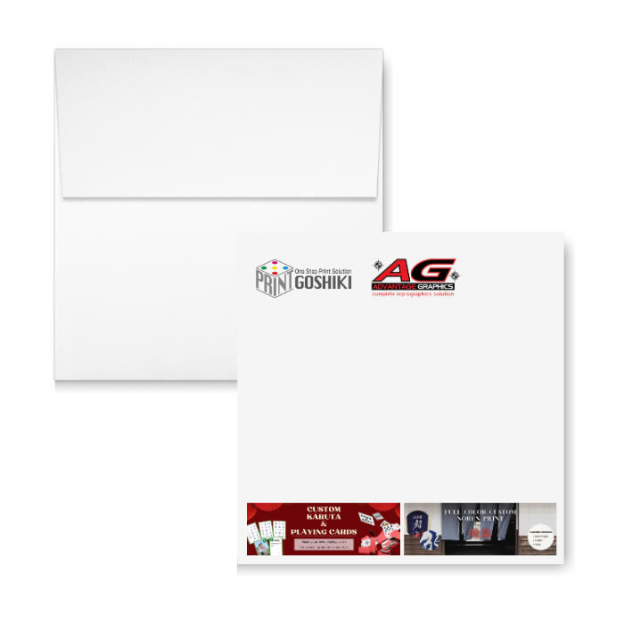 Square Envelopes - 9 1/2 x 9 1/2” | Business Mails | Goshiki Printing