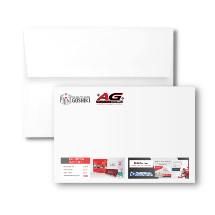 Envelopes - A-7 (5.25 x 7.25 ) | Business Mails | Goshiki Printing