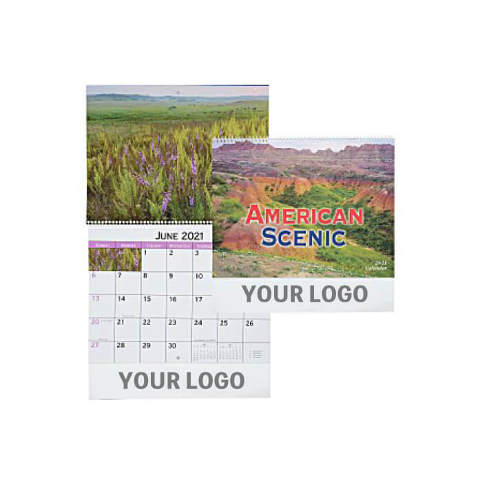 Scenic Appointment Calendar - Spiral Type 150 units ~