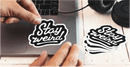 Stickers Custom Die cut product image sample2 - Goshiki Printing