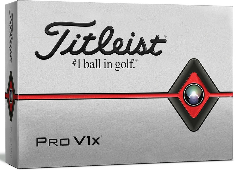Titleist Pro V1x Golf Balls LOGO ONLY - One Dozen