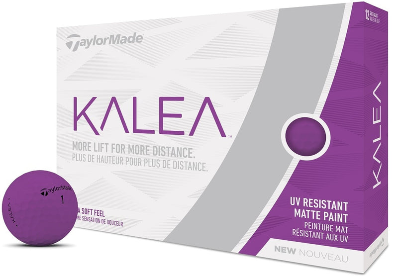 TaylorMade Ladies Kalea Golf Balls LOGO ONLY - One Dozen