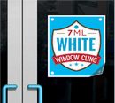 Opaque Window Clings