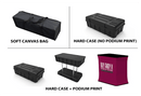 Velcro Fabric Pop Up Display -Straight Shape 8x8 ft | Goshiki Printing