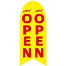 Pre designed Nobori Flags - Now Open | Goshiki Printing