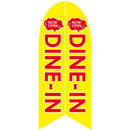 Pre designed Nobori Flags - Now Open | Goshiki Printing