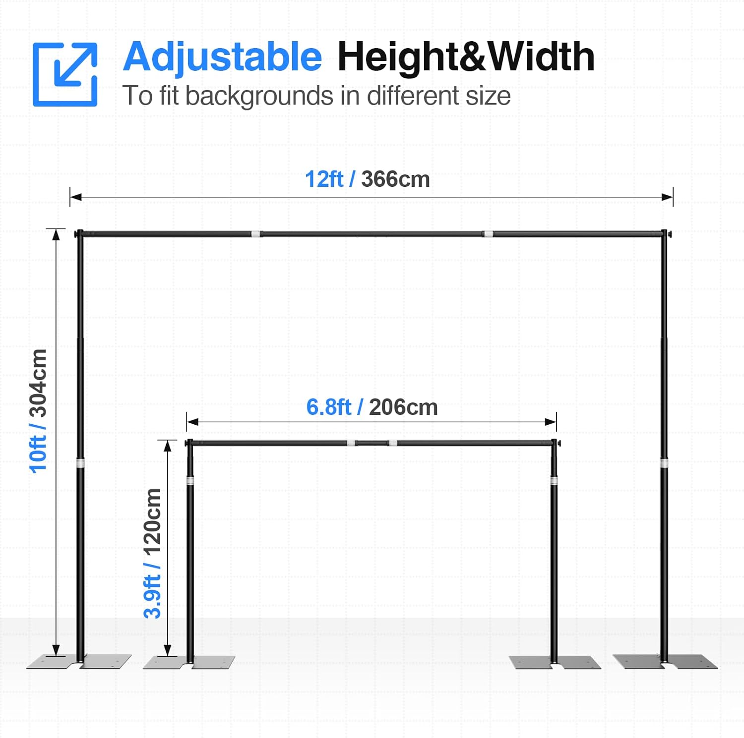 15′ Canopy Billboard Banner (Hardware only) | Events & Parties | Goshiki Printing