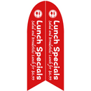 Pre designed Nobori Flags - Lunch Special | Goshiki Printing