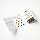 Half Fold Business Card | Stamp Cards / Shop Cards | Goshiki Printing