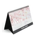 Foil Print-Custom Desktop Calendar | 12 month display | Goshiki Printing