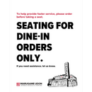 Do-Not-Save-Seats Sign