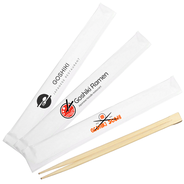 Chopsticks - Custom Printed Personalized chopsticks (Print + Bamboo chopsticks)