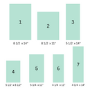 Spiral Hardcover 5¾w x 11h ( bundle of 15 - 24 pieces )