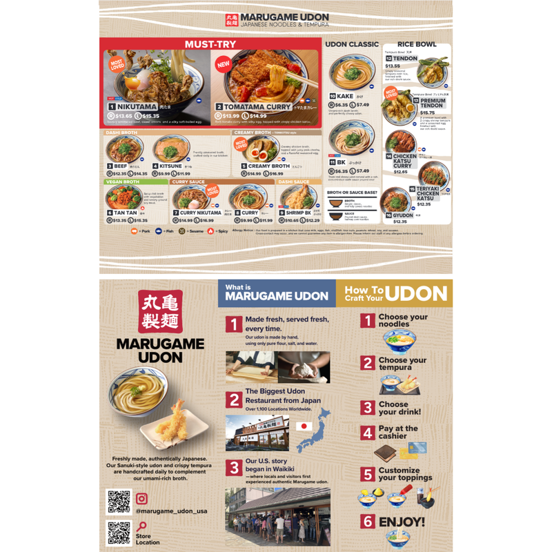 Washington Pricing_Tri-fold Menu