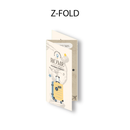 Brochure Finish size 5.5 x 8.5 inch