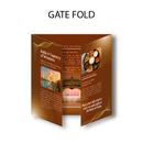 Brochure Flat size 11 x 25.5 inch