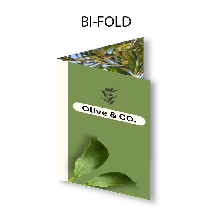 Brochure Flat size 8.5 x 14 inch