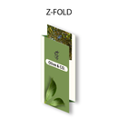 Brochure Flat size 8.5 x 14 inch