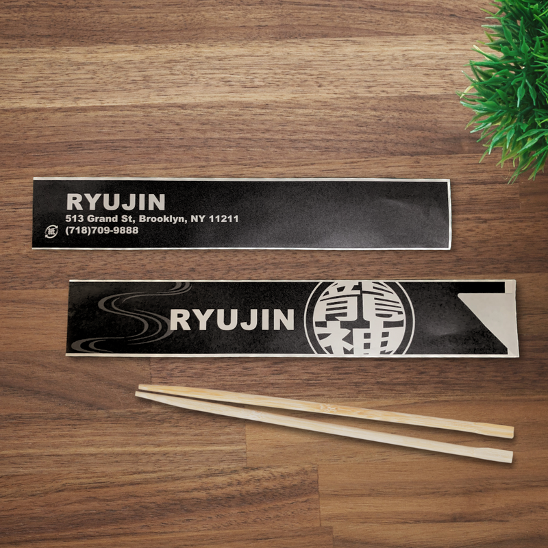 Chopstick Sleeve - 4-8_32.4×190mm | Restaurant Essentials | Goshiki Printing