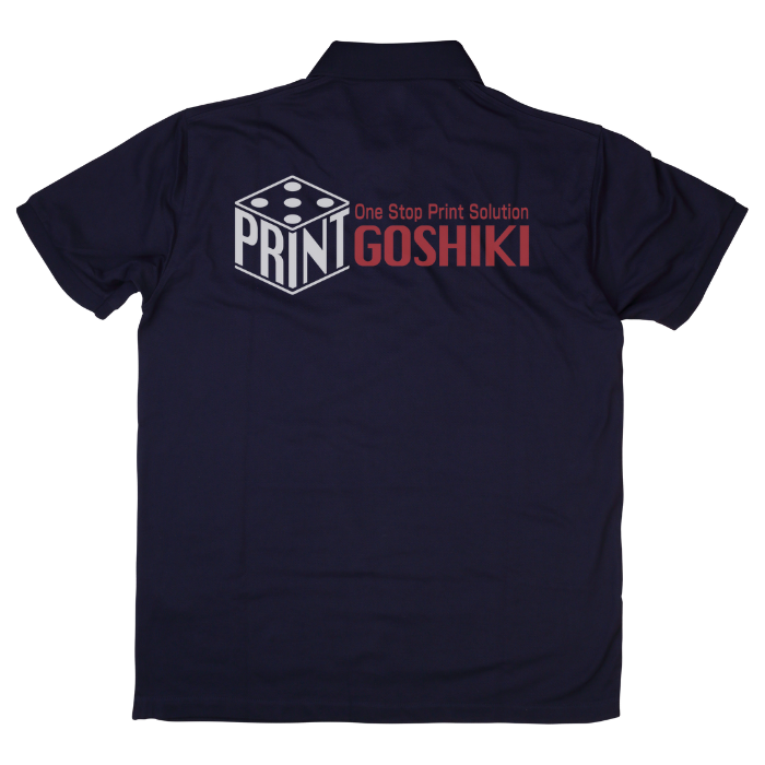 Personalized Polo Shirt Print | 2 Ink Color 1 Side | Goshiki Printing