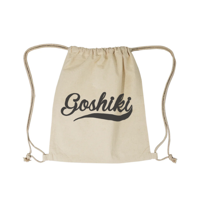 Affordable 100% Cotton Drawstring Cinch Bags - BPK12L | Custom Print Bags | Goshiki Print