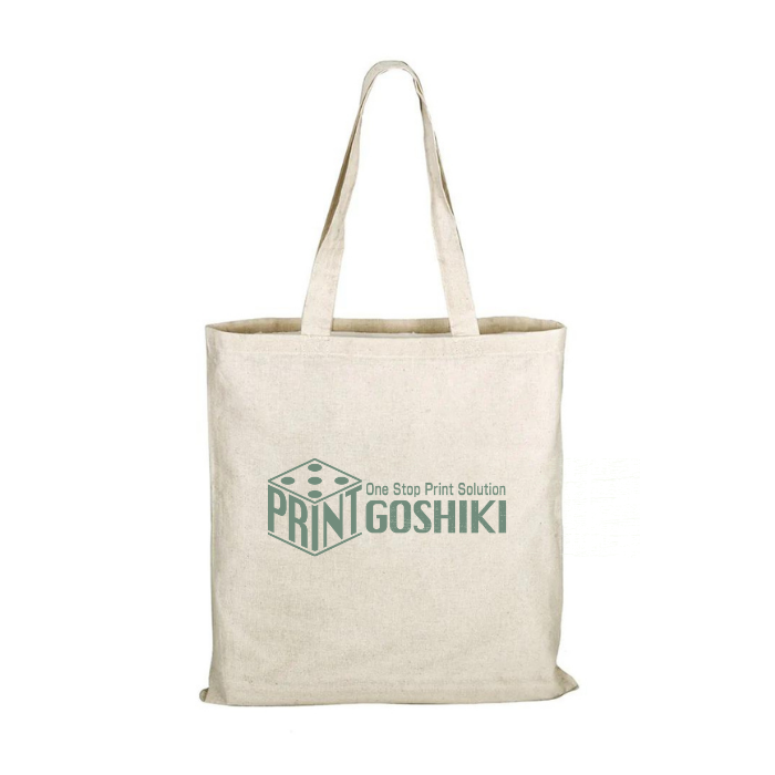 Affordable Cotton Natural Gusset Tote Bag - TG110L | Custom Print Tote Bag | Goshiki Print