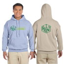 Personalized Hoodie Print | 2 Ink Colors 2 Side | Goshiki Printing