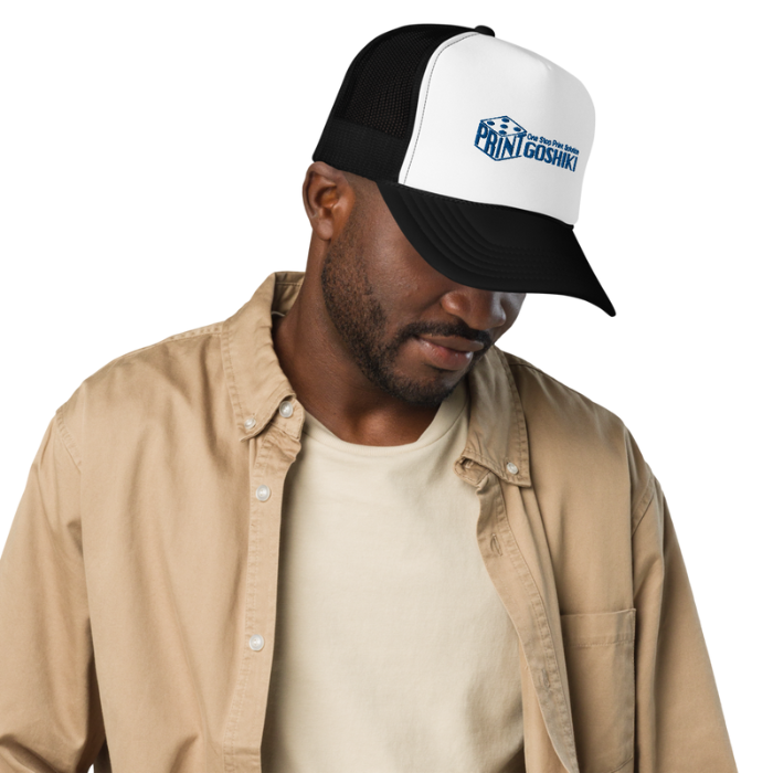 Personalized Embroidery Foam Mesh-Back Trucker Cap | Affordable & High Quality | Goshiki Print