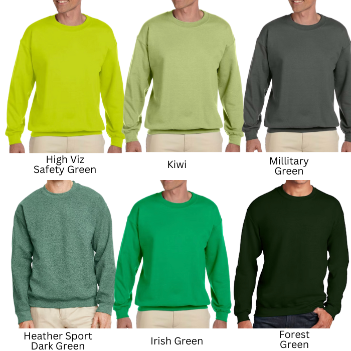 Personalized Sweatshirts Print | 2 Ink Colors 1 Side | Goshiki Printing