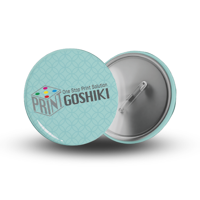 Pin Round Samples Custom Round Pins 1.26inches(32mm)| Perfect for events | Goshiki Print