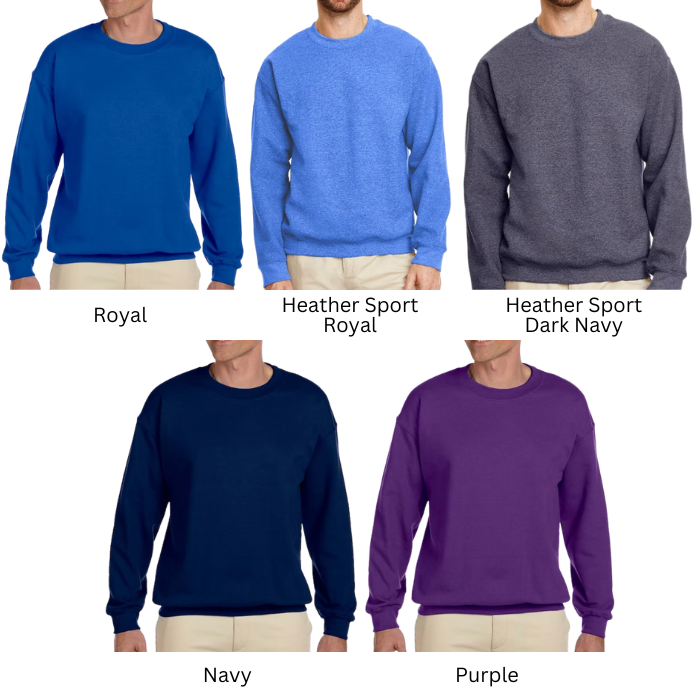 Personalized Sweatshirts Print | 2 Ink Colors 2 Side | Goshiki Printing