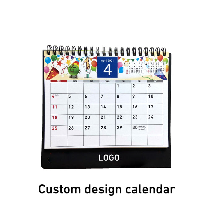 Custom Desktop Calendar Premium thick Mount Goshiki Printing