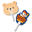 Uchiwa Fans - handle | Diecut Custom Print 100 pcs~ | Goshiki Printing