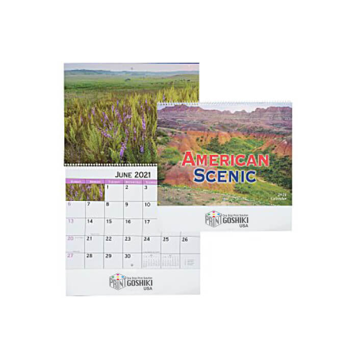 Scenic Appointment Calendar - Spiral Type 150 units ~