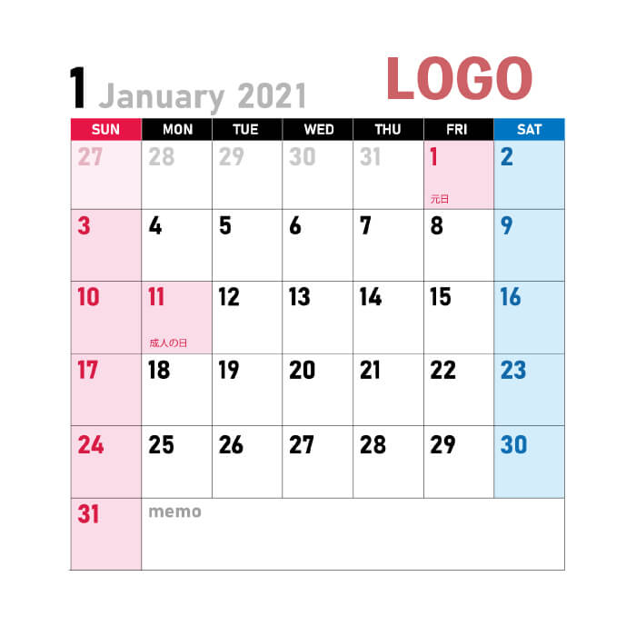 Desktop Calendar | The most affordable | Goshiki Printing
