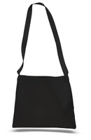 Small Messenger Canvas Tote Bag with Long Straps - MB210 | Custom Print Tote Bag | Goshiki Print