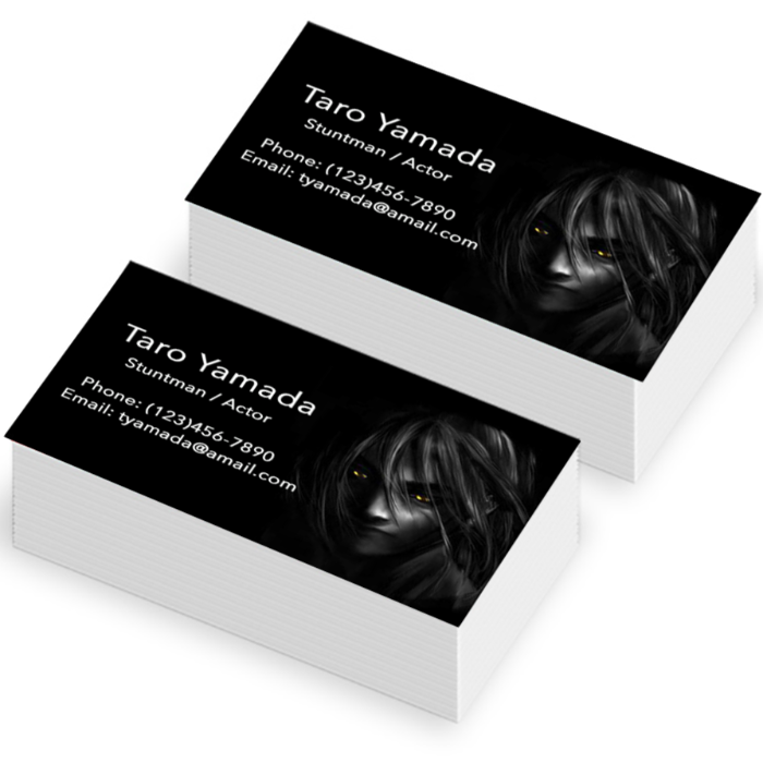 Business card promotion for local customer only. Irvine California 250 for 9.99