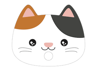 character uchiwa fan cat