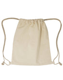 Affordable 100% Cotton Drawstring Cinch Bags - BPK12L