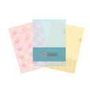 Clear File Folders | Plastic folder Full color print Letter Size | Goshiki Print