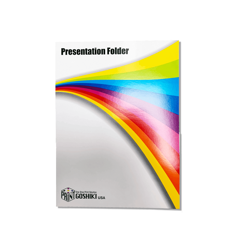 Presentation folder - 4 Color Folders - Short Run Special