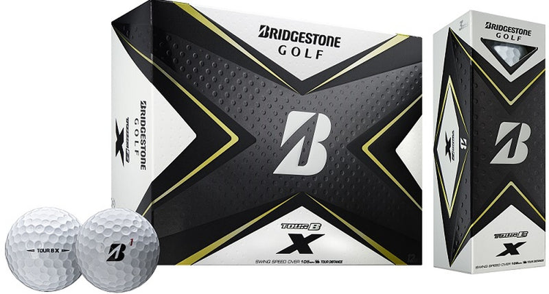 Bridgestone Tour B X Golf Balls LOGO ONLY - One Dozen