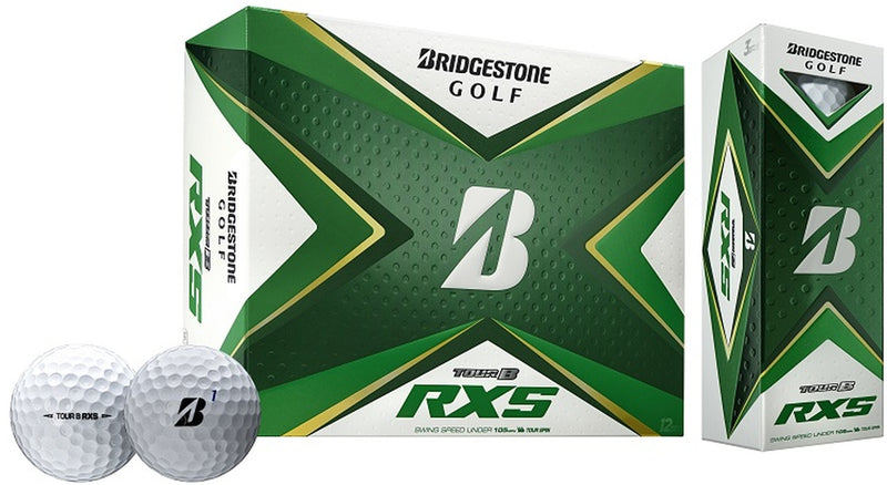 Bridgestone Tour B RXS Golf Balls LOGO ONLY - One Dozen