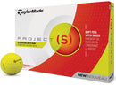 TaylorMade Project (s) Golf Balls LOGO ONLY - One Dozen