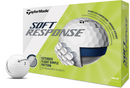 TaylorMade Soft Response Golf Balls LOGO ONLY - One Dozen