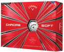 Callaway Chrome Soft Golf Balls LOGO ONLY - One Dozen
